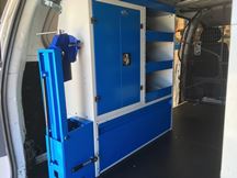 Hyundai ILoad with Syncro System Van Storage Solutions from Van Extras